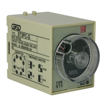 Реле времени 220V ST3PC-G (4-24h) Энергия - Электрика, НВА - Реле, автоматизация и управление - Реле времени - . Магазин оборудования для автономного и резервного электропитания Ekosolar.ru в Хабаровске