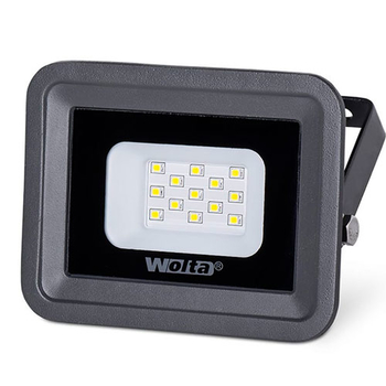 Светодиодный прожектор WOLTA WFL-10W/06W серый 5500K 10Вт SMD IP65 850Лм - Светильники - Прожекторы - . Магазин оборудования для автономного и резервного электропитания Ekosolar.ru в Хабаровске
