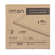 Панель ультратонкая светодиодная LightPhenomenON LT-UTP-01-IP40-40W-4000К - Светильники - Для общественных зданий - . Магазин оборудования для автономного и резервного электропитания Ekosolar.ru в Хабаровске