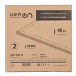 Панель ультратонкая светодиодная LightPhenomenON LT-UTP-02-IP40-40W-6500К LED - Светильники - Для общественных зданий - . Магазин оборудования для автономного и резервного электропитания Ekosolar.ru в Хабаровске